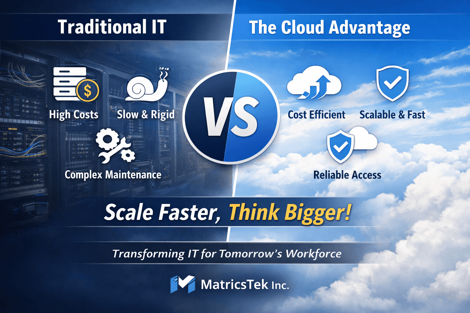 The Great Infrastructure Shift: Traditional On-Premise vs. Cloud Computing